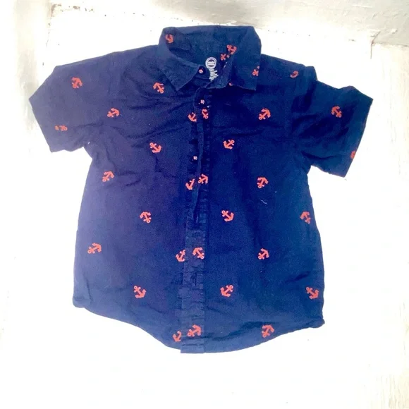 Boy Wonder Nation anchor,children PLACE DUDE,OldNavey & PJ 3t - Picture 10 of 11